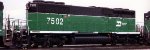 BN SD40-2B 7502